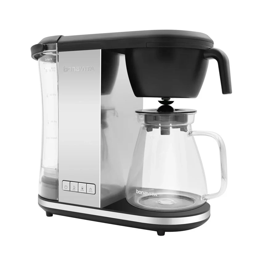 Bonavita Enthusiast 8-Cup Drip Coffee Brewer with Glass Carafe - Matte Black