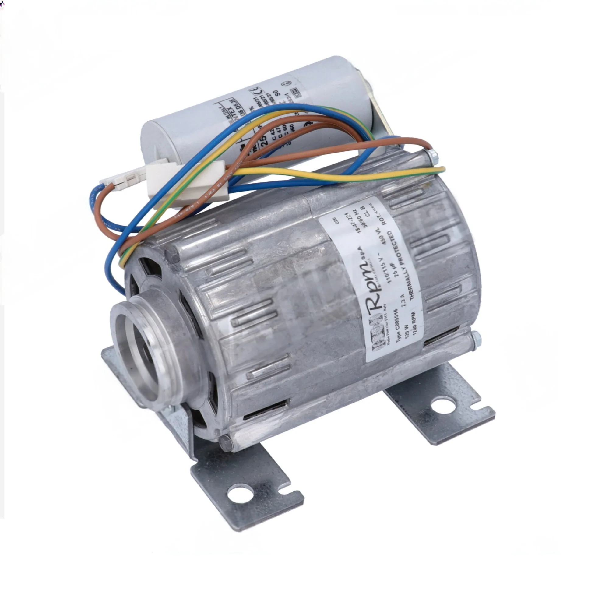 RPM spa Rotary Vane Pump Motor - Standard 110-120V Motor