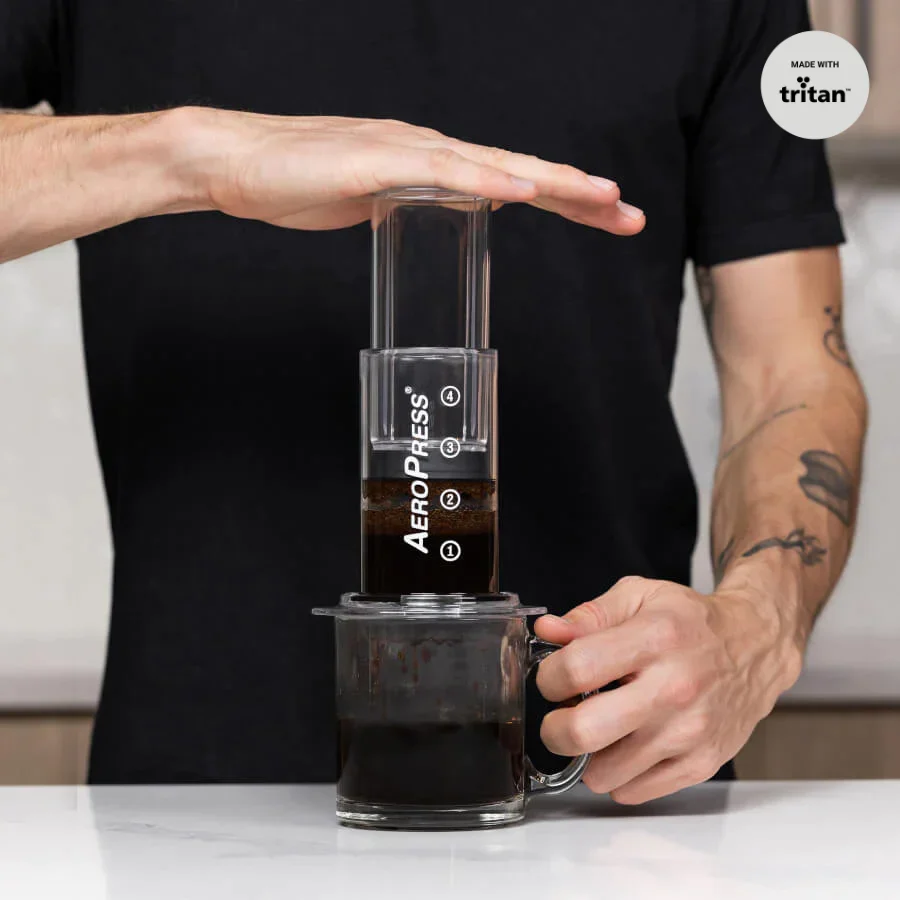Aerobie AeroPress Clear Colors Coffee and Espresso Maker - Image 3