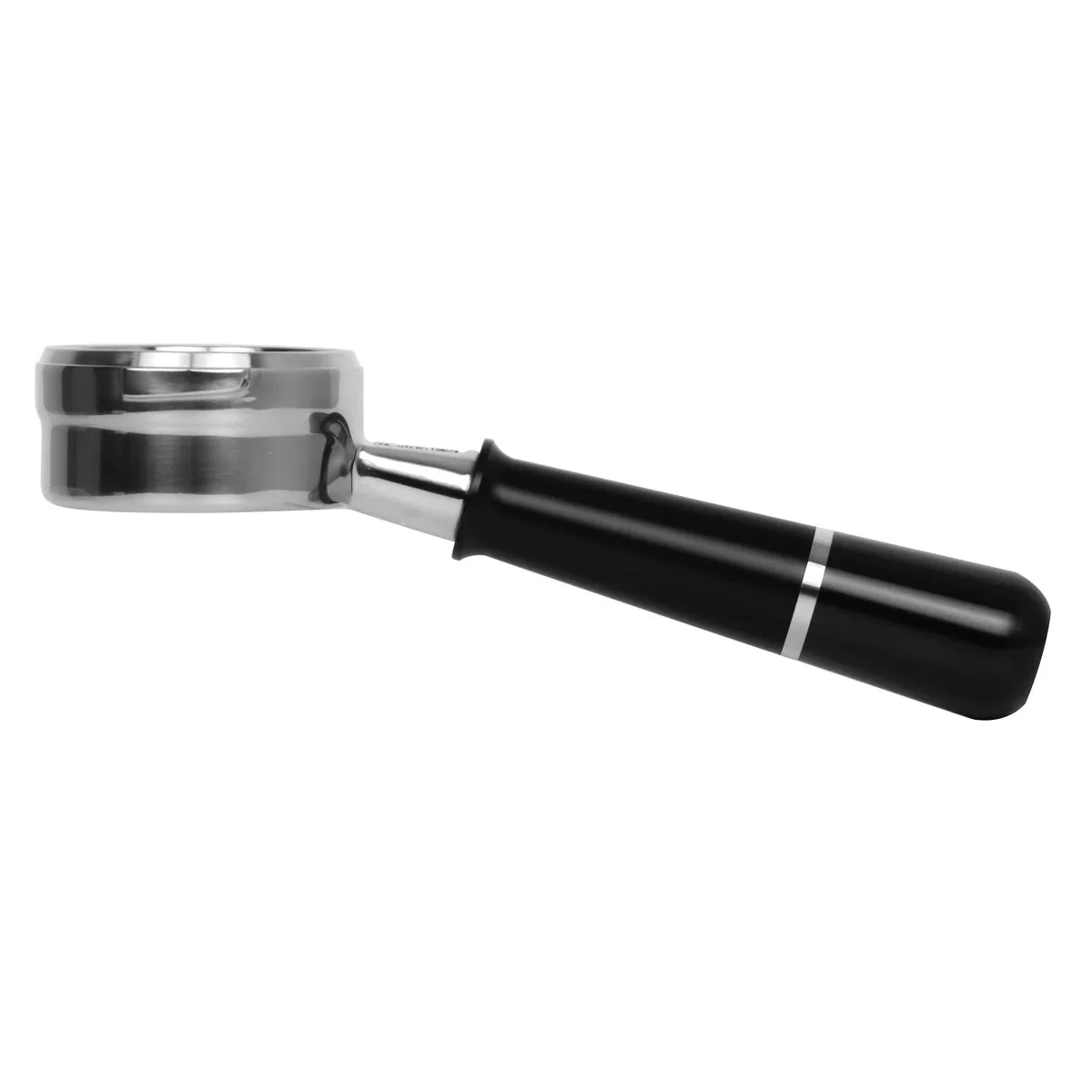 Pesado Stainless Steel Bottomless Hybrid Portafilter (5.0mm) - Black / Bronze