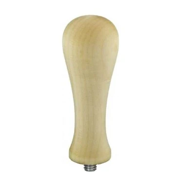 JoeFrex Elegance M8 Wood Tamper Handles - Short Walnut - Image 4